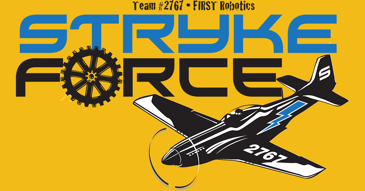 Stryke Force Wordmark and Plane Facebook Link